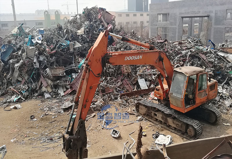 三轮车废钢破碎机|450型废钢铁破碎机